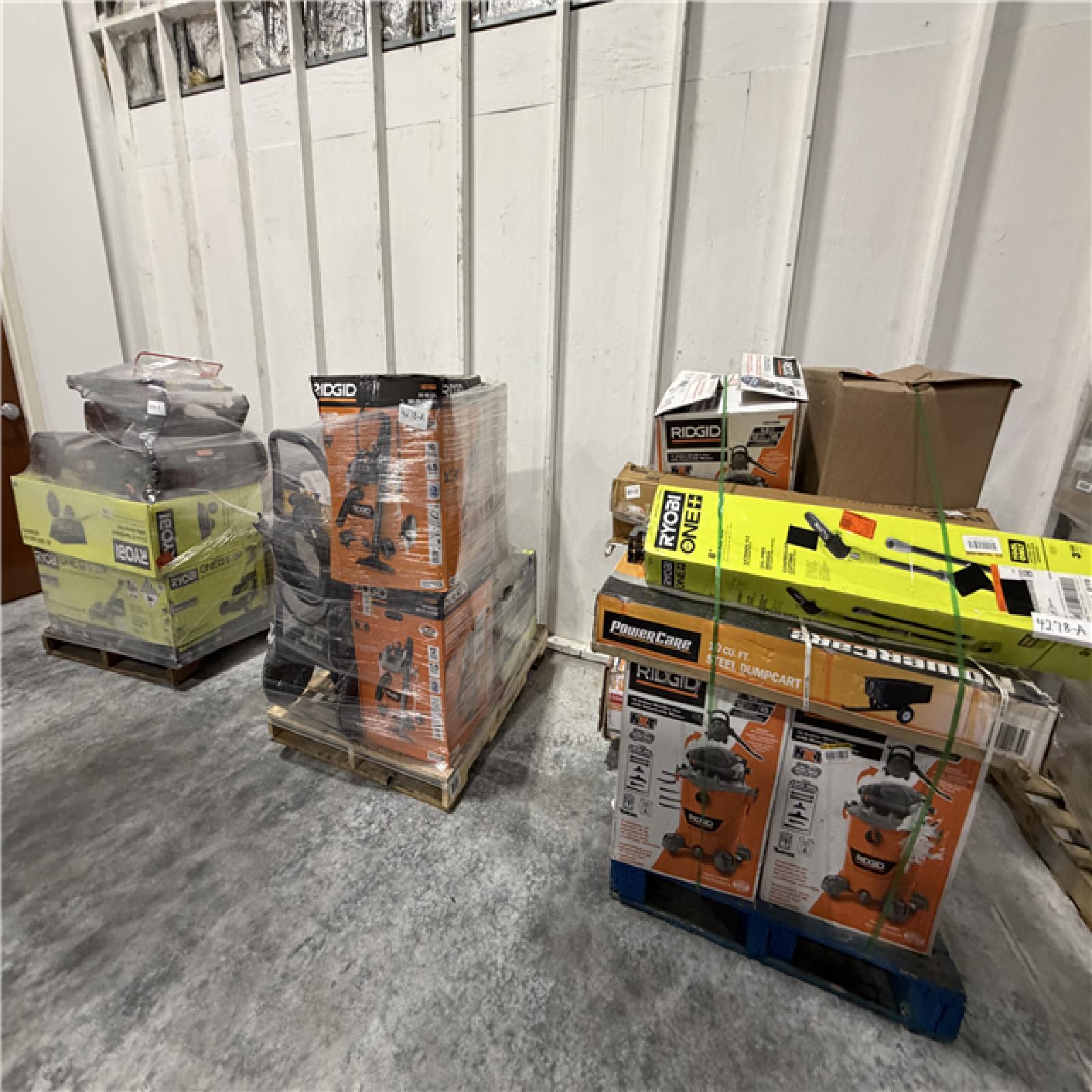 Atlanta Location AS-IS Tools and More Partial Truckload (9 Pallets) 4278-A