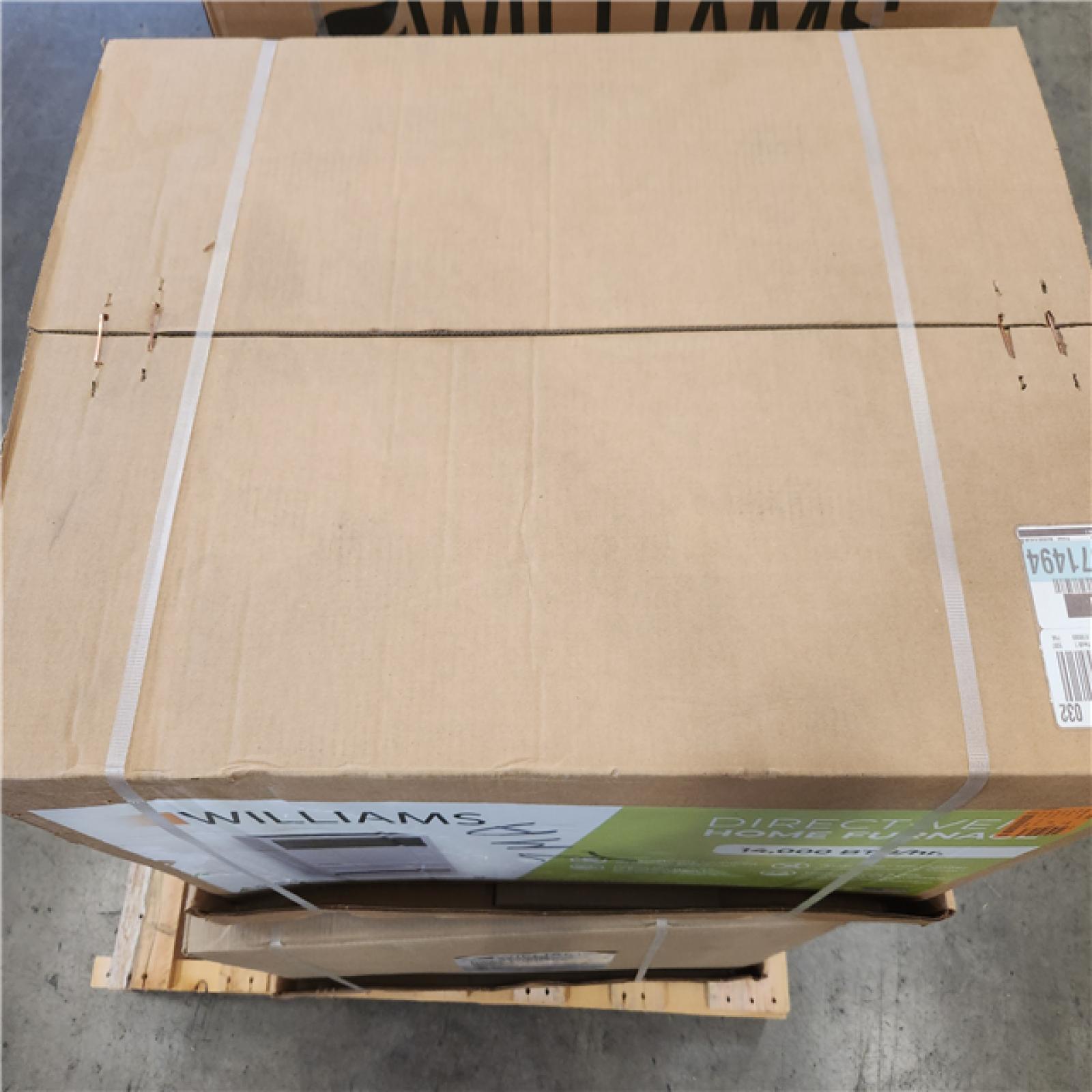 Phoenix NEW Williams Direct-Vent Gravity Wall Heater 14 000 BTUH  65% AFUE  Natural Gas Furnace