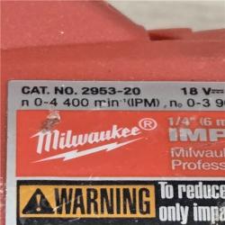 AS-IS Milwaukee 2953-20 18V Cordless 1/4 Hex Impact Driver (Tool-Only)