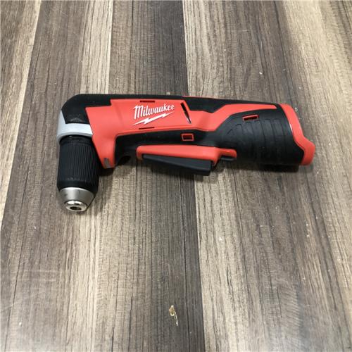 AS-IS Milwaukee M12 12V Lithium-Ion Cordless 3/8 in. Right Angle Drill (Tool-Only)