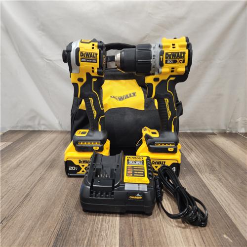 AS-IS- DEWALT 20V MAX XR Hammer Drill/ Impact Driver Kit