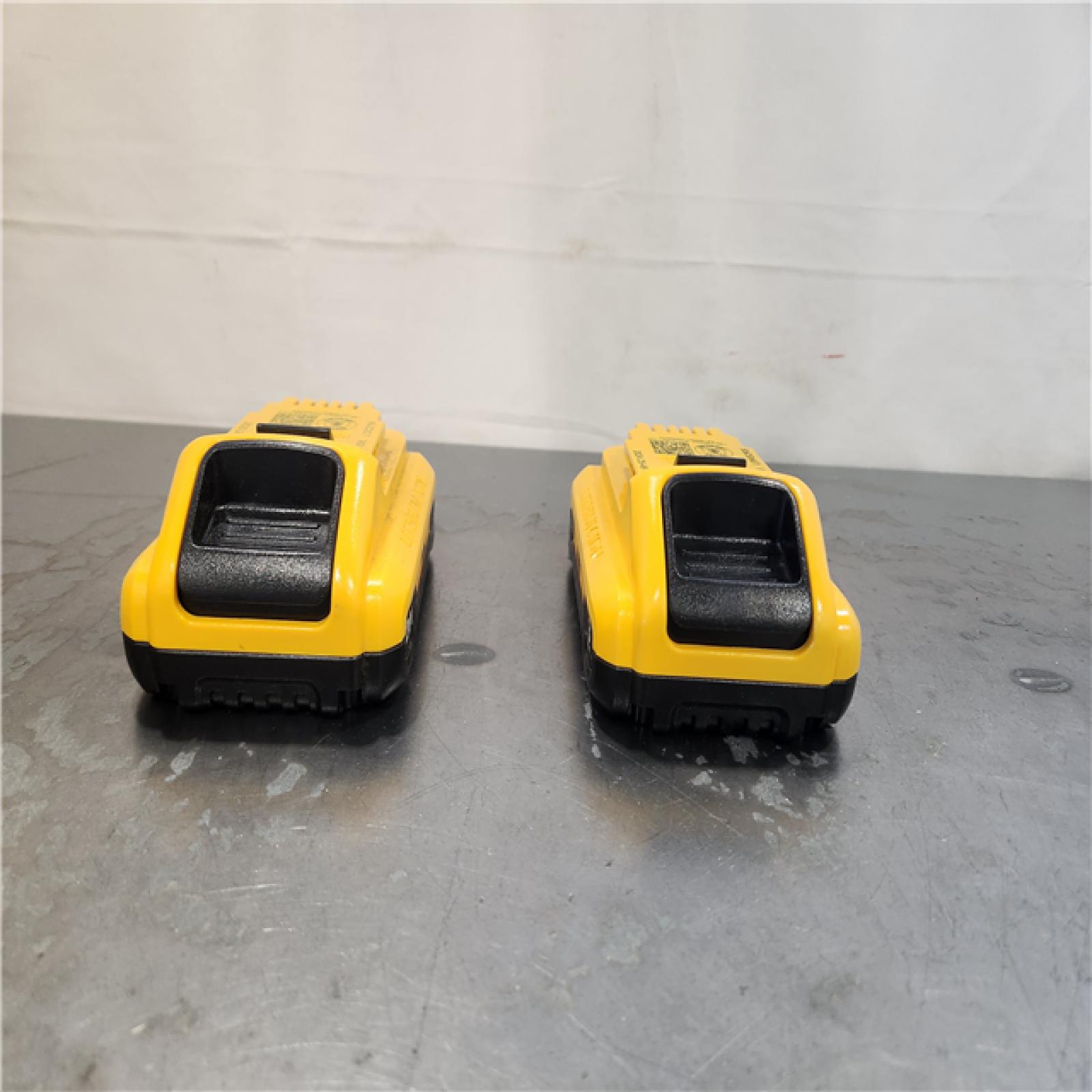 AS-IS- DeWalt DCB230-2 20V Max 3.0Ah Compact Battery 2-Pack