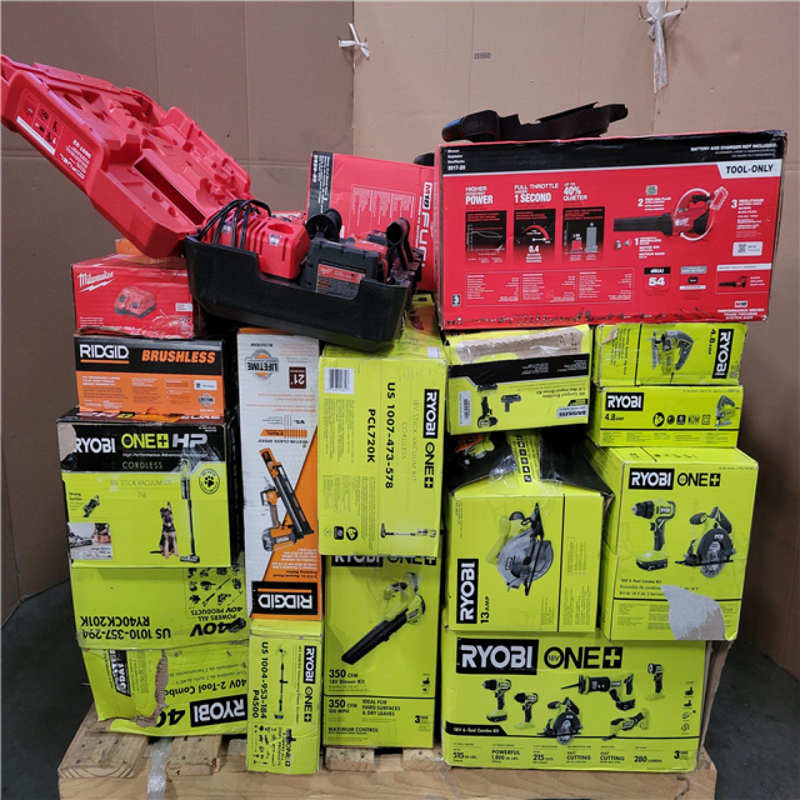 CALIFORNIA AS-IS TOOL PALLET