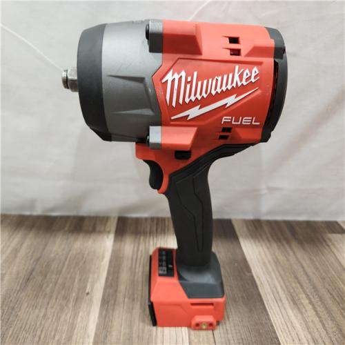 AS-IS- Milwaukee M18 FUEL 18V Lithium-Ion Brushless Cordless 1/2 in. Impact Wrench with Friction Ring (Tool-Only)