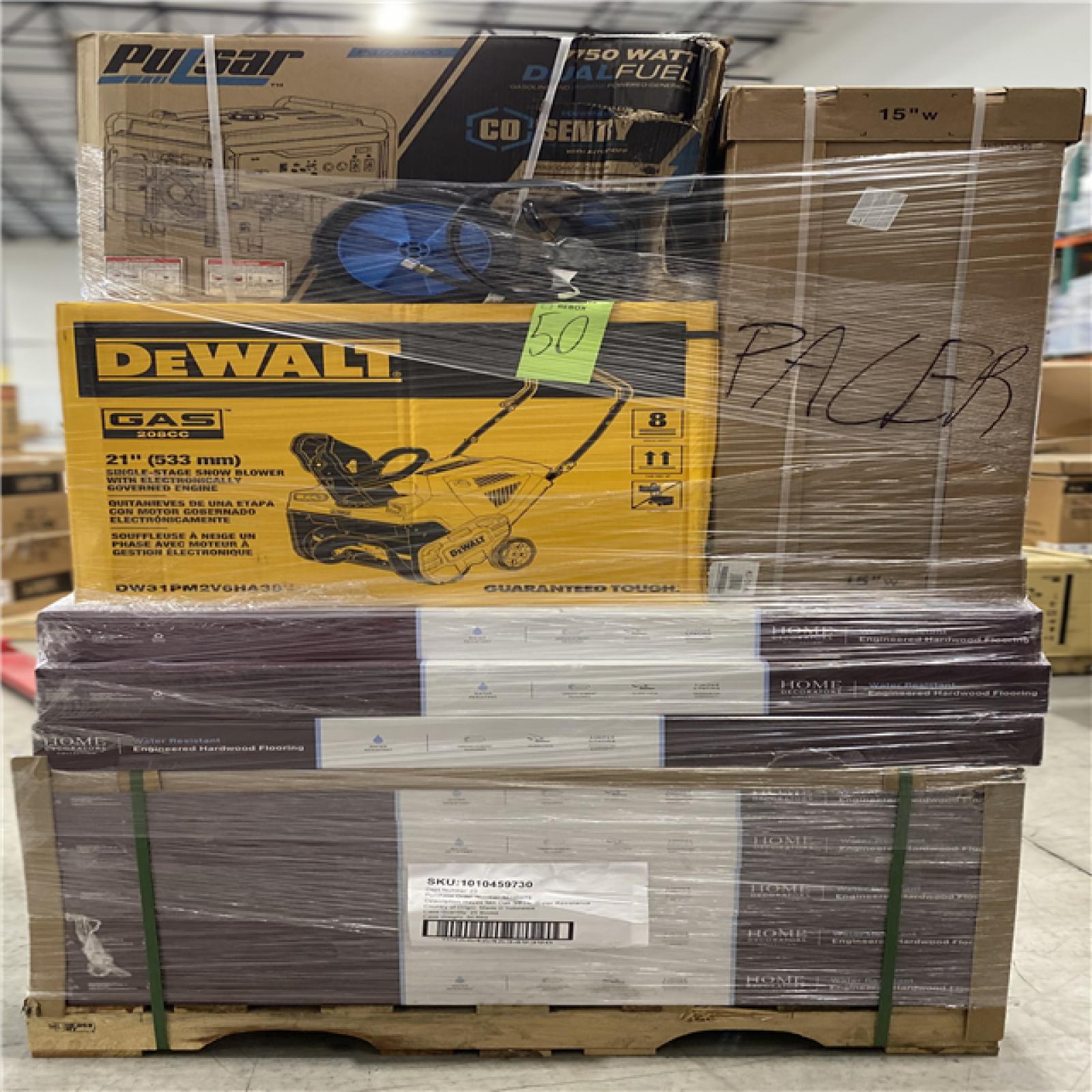 DALLAS LOCATION - AS-IS HOME IMPROVEMENT PALLET