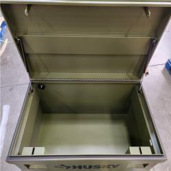 Phoenix NEW Husky 48 in. W x 24 in. D x 27.6 in. H Matte Army Green Steel Jobsite Box