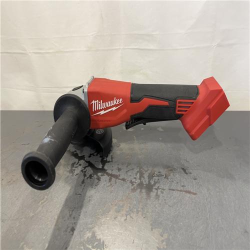 AS-IS - Milwaukee M18 18V Lithium-Ion Brushless Cordless 4-1/2 in./5 in. Grinder w/Paddle Switch