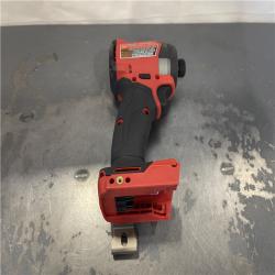 AS-IS- Milwaukee 18V Lithium-Ion Brushless Cordless 1/4 Hex Impact Driver (Tool-Only)
