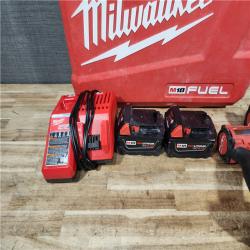 HOUSTON LOCATION - AS - IS Milwaukee FUEL 18V Lithium-Ion Brushless Cordless Hammer Drill and Impact Driver Combo Kit