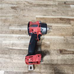 Houston Location AS-IS Milwaukee FUEL Gen-2 18V Lithium-Ion Brushless Cordless Mid Torque 1/2 in. Impact Wrench w/Friction Ring (Tool-Only)