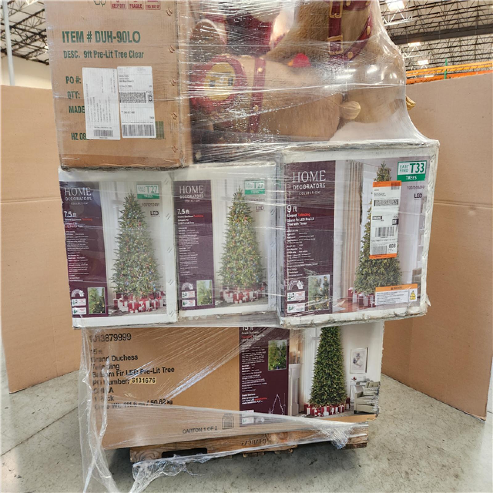 California AS-IS Holiday Pallet