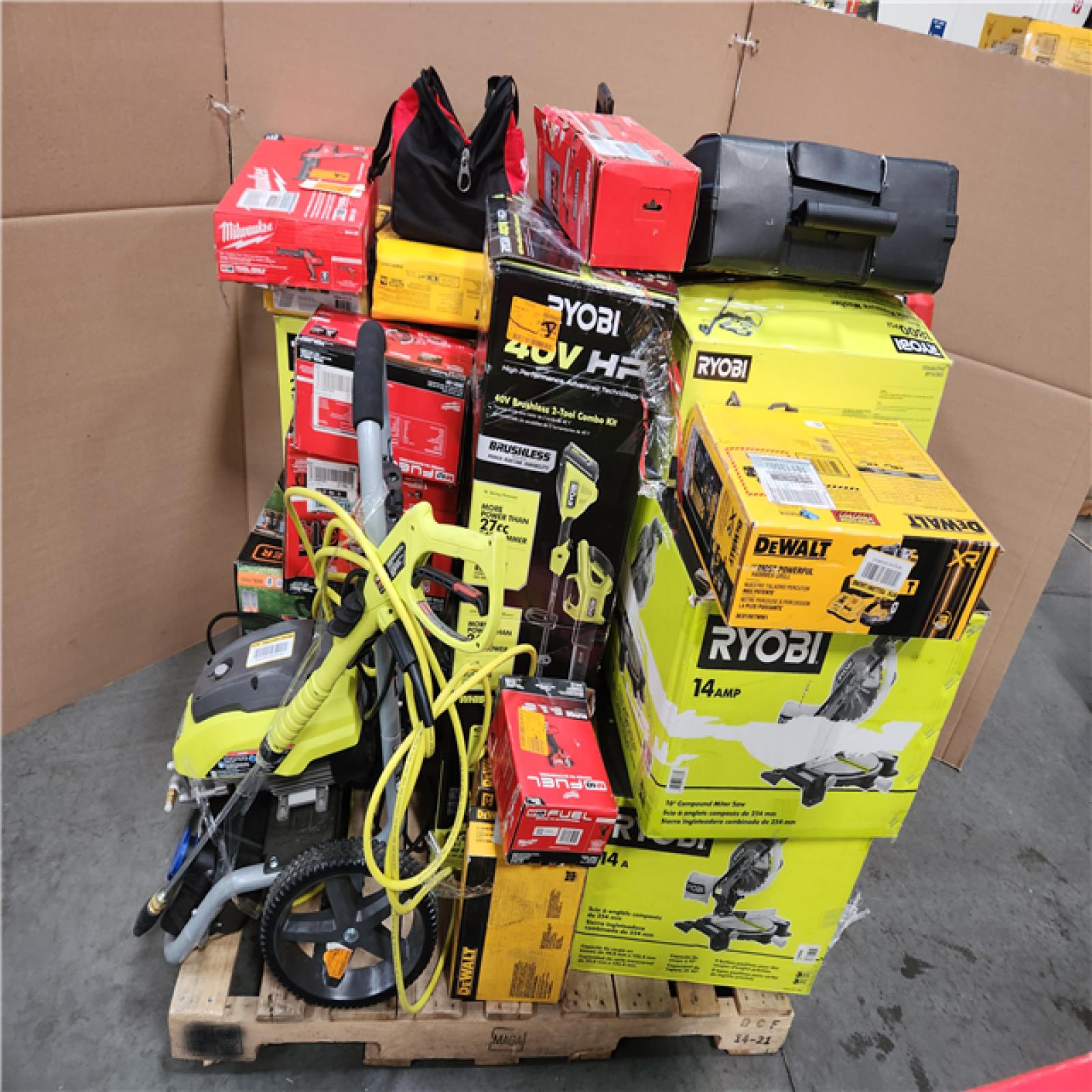 California AS-IS TOOL PALLET