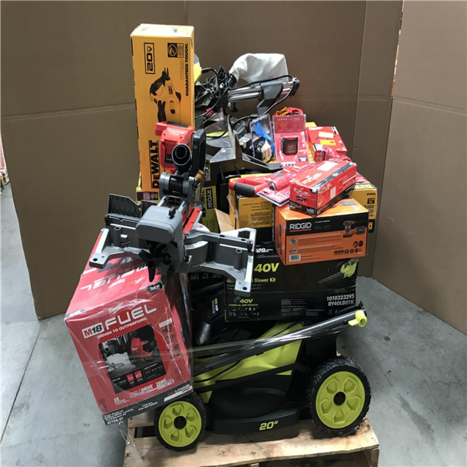 CALIFORNIA AS-IS TOOL PALLET
