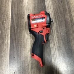 AS-IS Milwaukee FUEL 12V Lithium-Ion Brushless Cordless Stubby 1/2 in. Impact Wrench (Tool-Only)