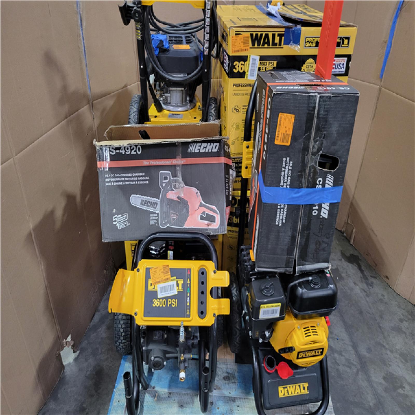 CALIFORNIA AS-IS OUTDOOR POWER EQUIPMENT