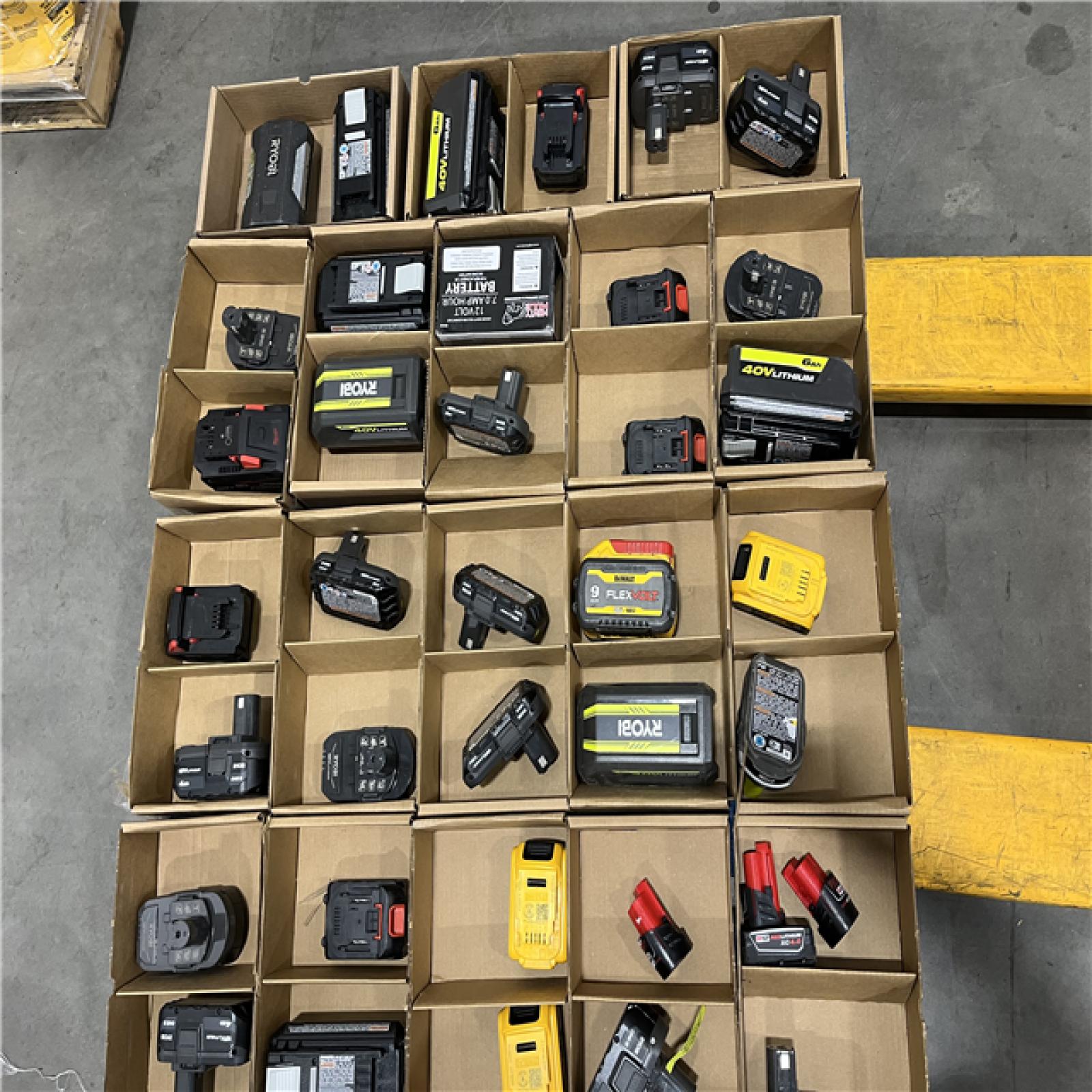 DALLAS LOCATION - AS-IS BATTERY PALLET