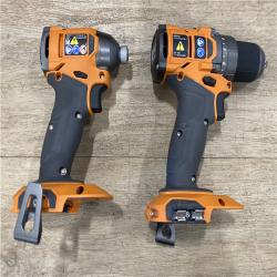 AS-IS RIDGID 18V SubCompact Brushless 2-Tool Combo Kit