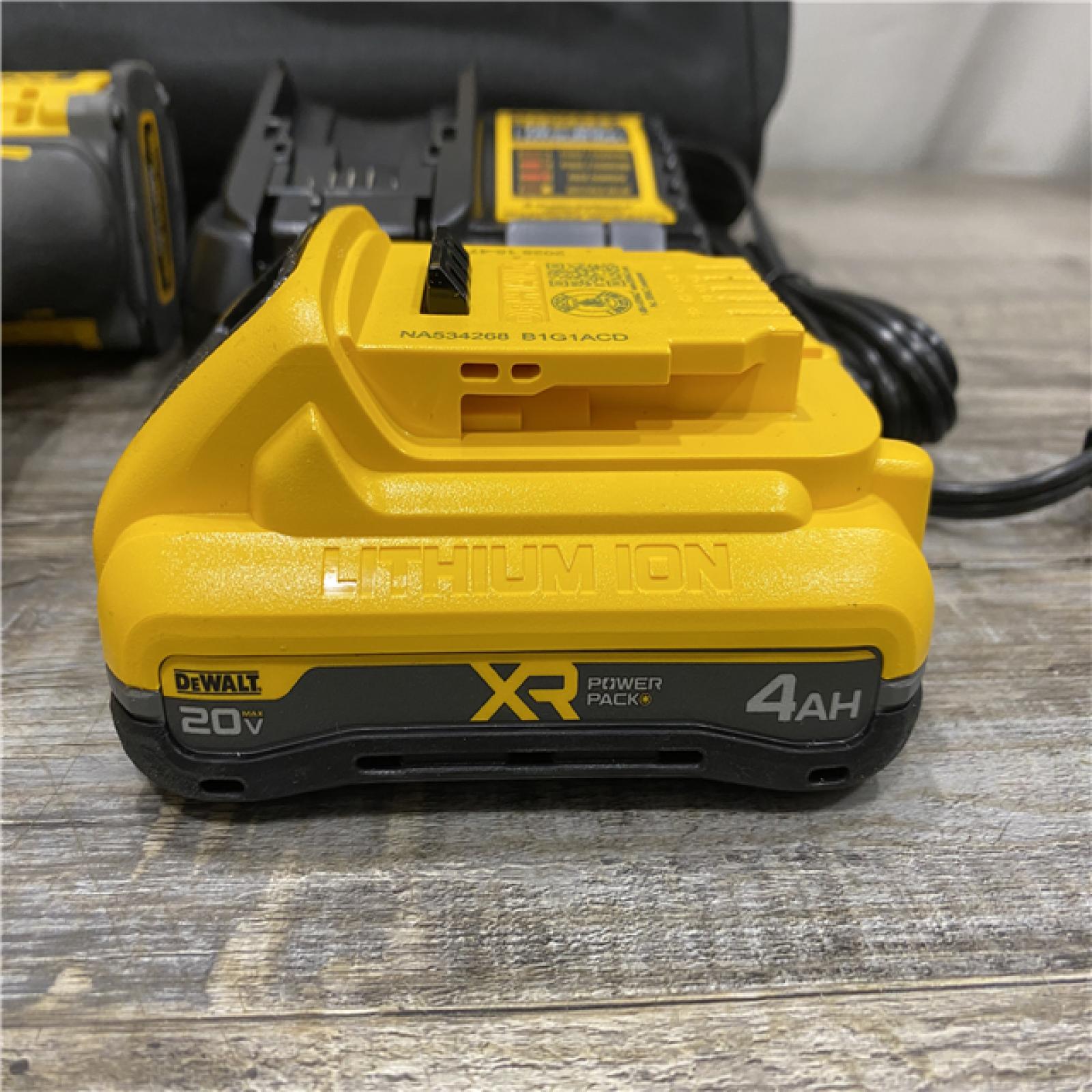 AS-IS DEWALT 20V MAX XR Lithium-Ion Brushless Cordless 3-Speed High Torque 1/4 in. Impact Driver Kit