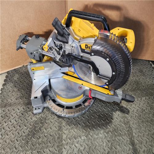 HOUSTON LOCATION - AS-IS DEWALT 60V Lithium-Ion 12 in. Cordless Sliding Miter Saw (Tool Only)