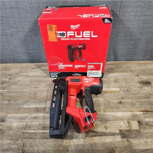 HOUSTON LOCATION - AS-IS MILWAUKEE 16 GAUGE STRAIGHT FINISH NAILER (TOOL ONLY)