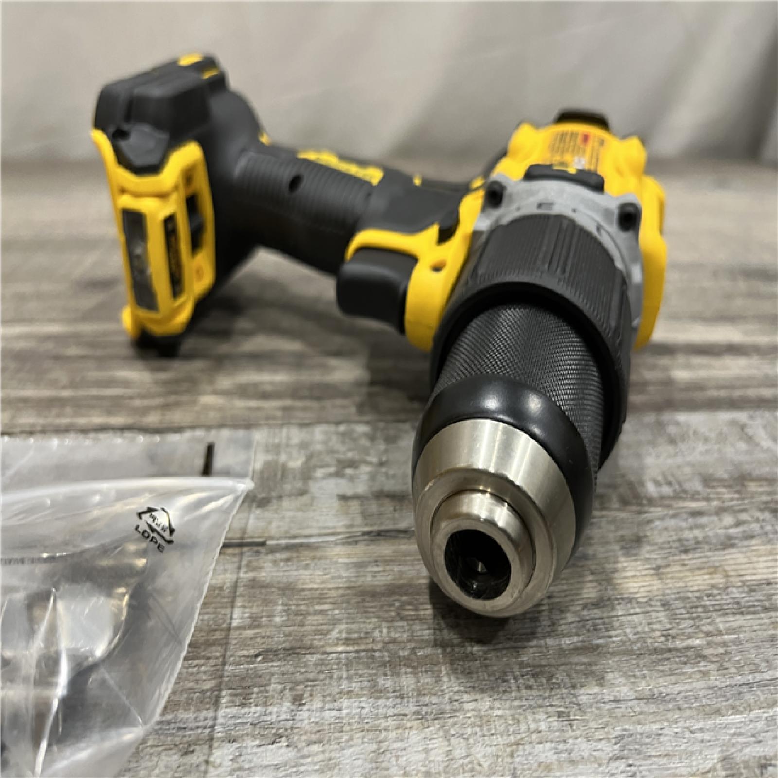 AS-IS DEWALT 20V XR Brushless Cordless 1/2 in. Hammer Drill (Tool-Only)
