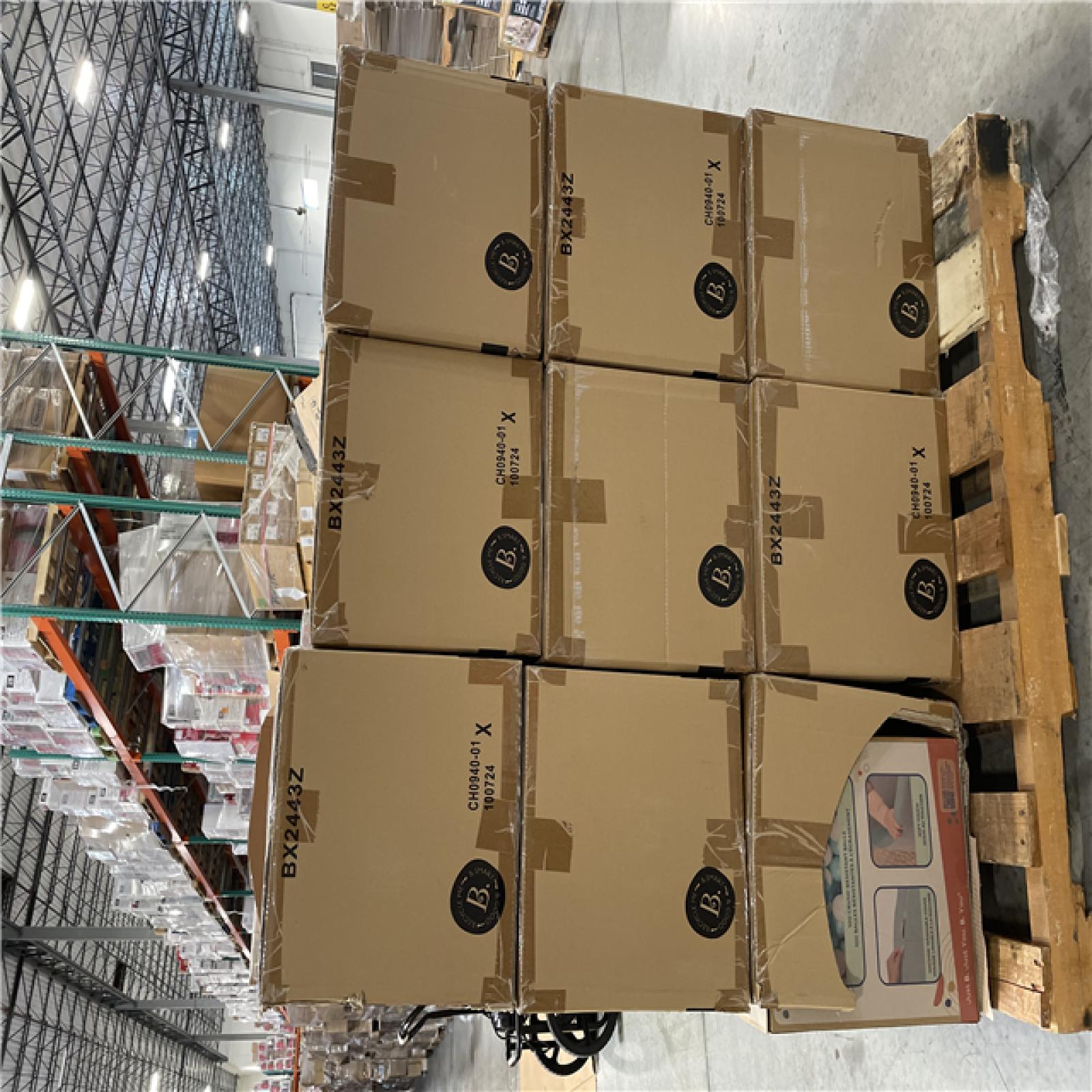 DALLAS LOCATION - BULLSEYE B. toys WonderFill Ball Pit - Foam Ball Pit with 100 Balls PALLET-(18 UNITS)