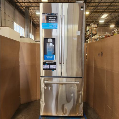 Phoenix LIKE NEW Samsung 36 in. 29 cu. ft. Standard Depth 3-Door French Door Refrigerator in Stainless Steel w/Zero Clearance Fit and Sphere Ice