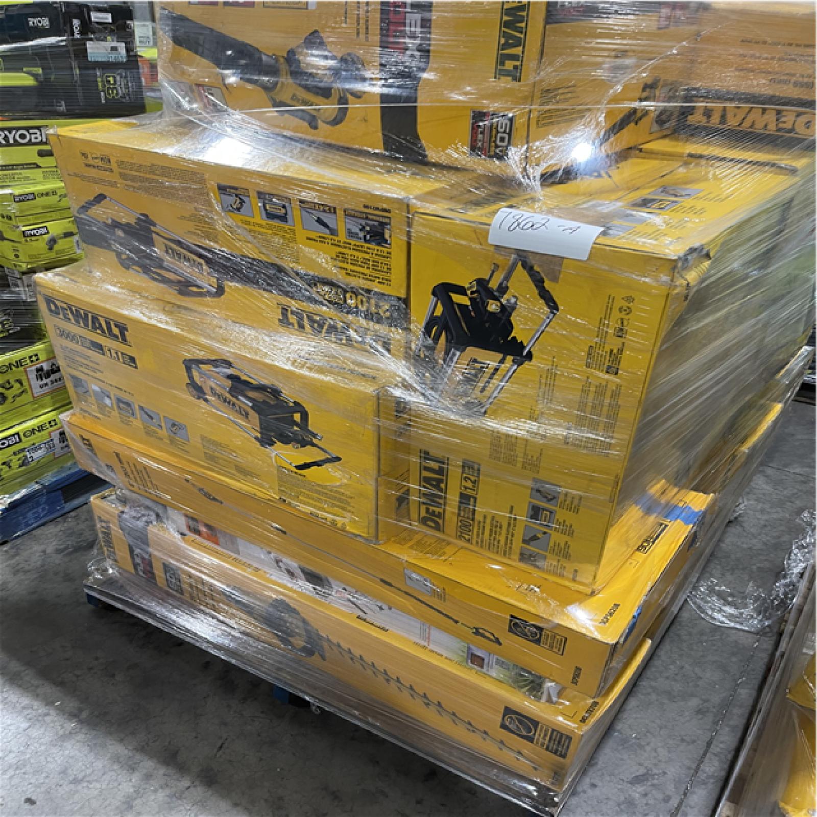 Pittston Location As-Is Power Tools Partial Truckload (11 Pallets) 7862-A