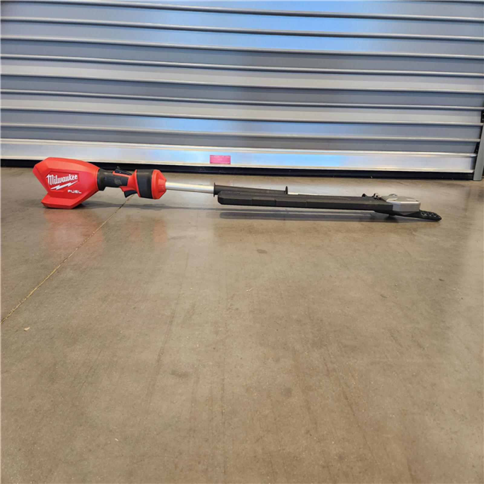 AS-IS- Milwaukee M18 FUEL 18V 24 in. Brushless Cordless Battery Powered Pole Articulating Hedge Trimmer (Tool-Only)