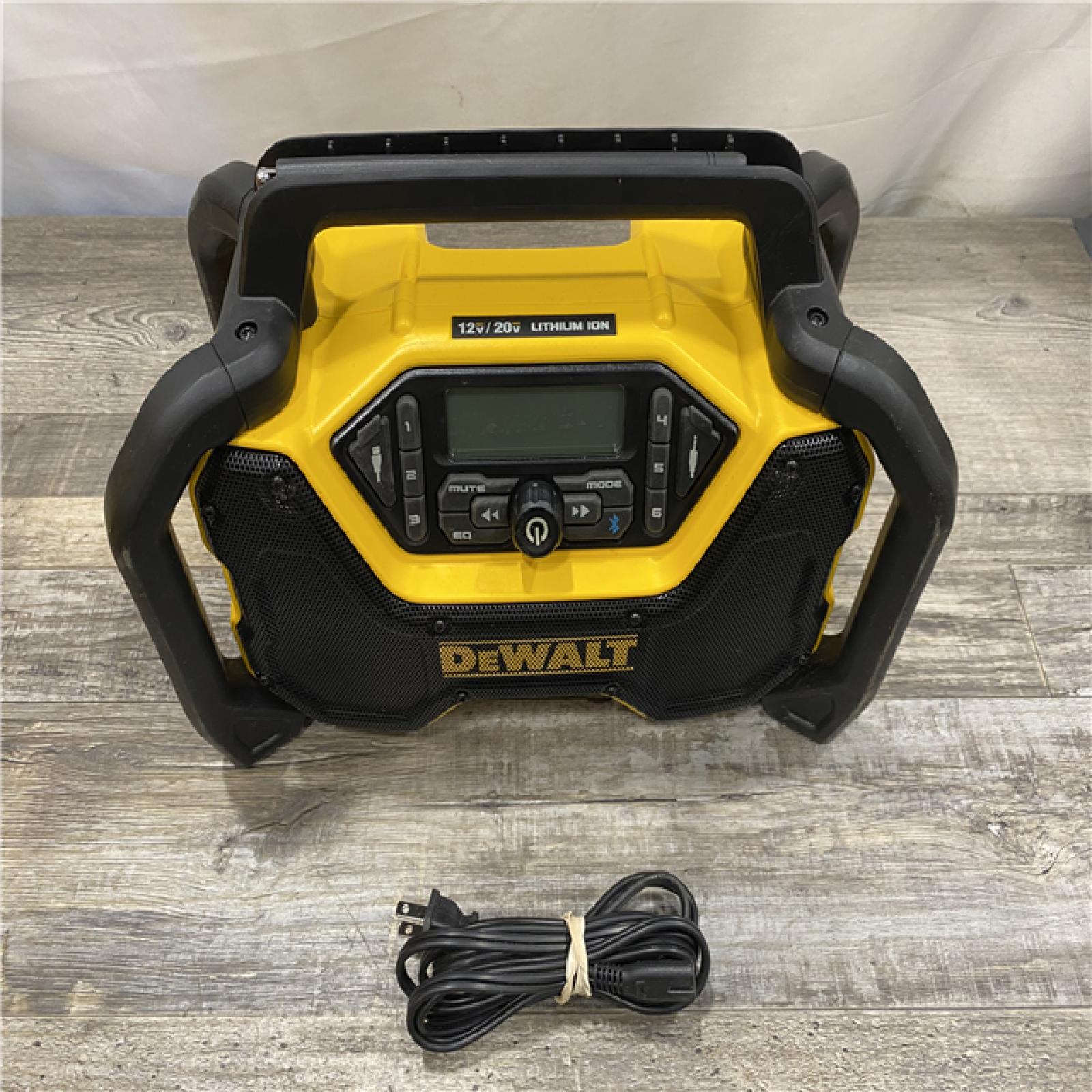 AS-IS DEWALT 20V MAX Compact Cordless Bluetooth Radio (Tool Only)
