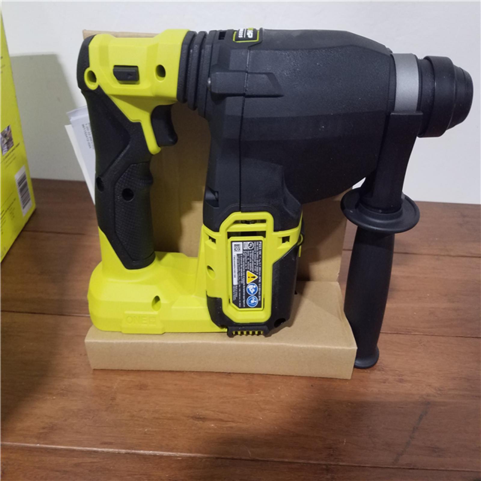 CALIFORNIA AS-IS RYOBI ONE+HP 18V BRUSHLESS 1SDS-PLUS ROTARY HAMMER