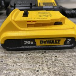 AS-IS DEWALT 20V MAX Lithium-Ion 15-Degree Electric Cordless Roofing Nailer Kit