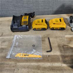 HOUSTON LOCATION - AS-IS DEWALT 2 TOOL COMBO KIT W/(2) BATTERY & CHARGER