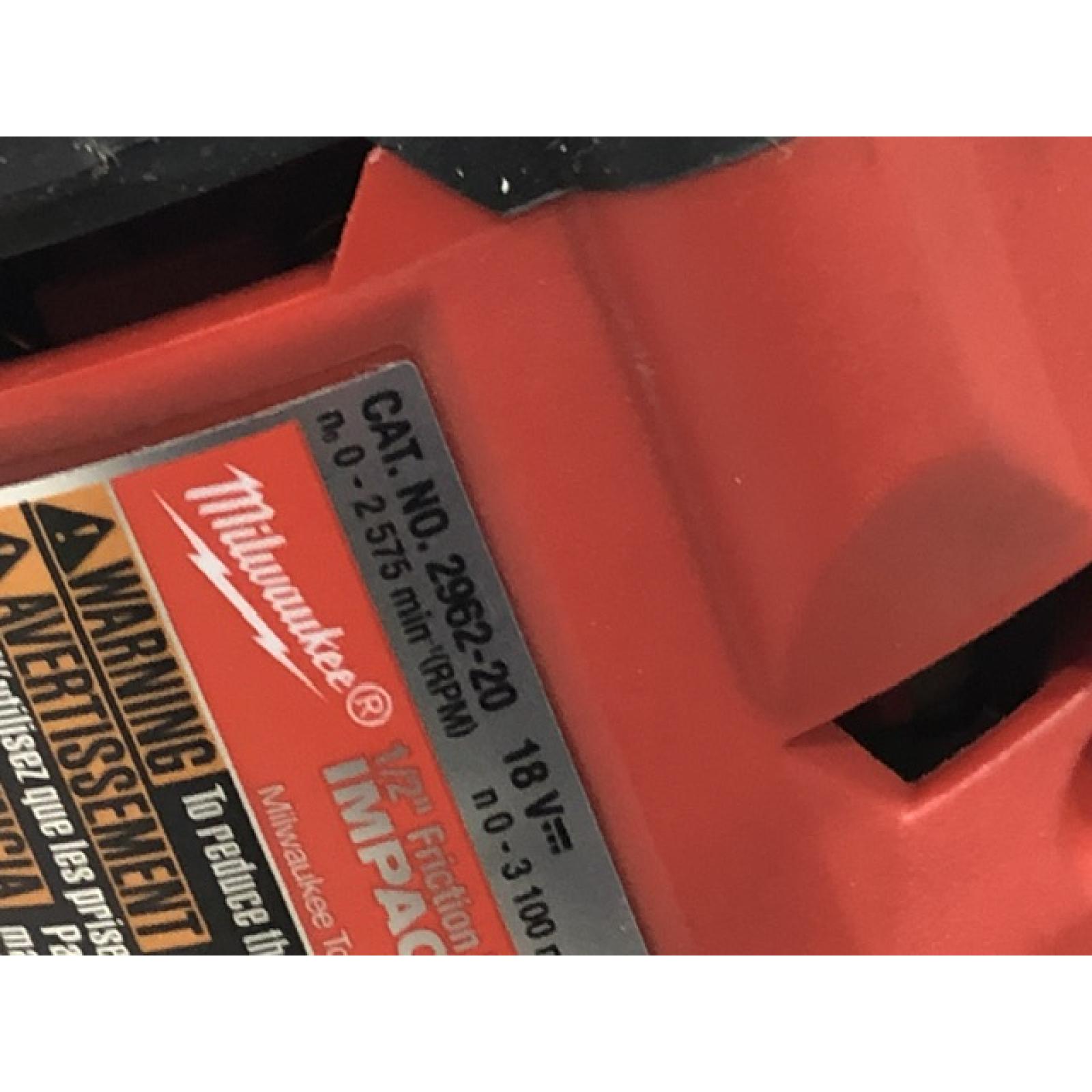 AS-IS Milwaukee 2962-20  M18 18V Fuel 1/2 Mid-Torque Impact Wrench Cordless(Tool-Only)