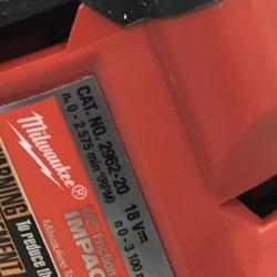 AS-IS Milwaukee 2962-20  M18 18V Fuel 1/2 Mid-Torque Impact Wrench Cordless(Tool-Only)