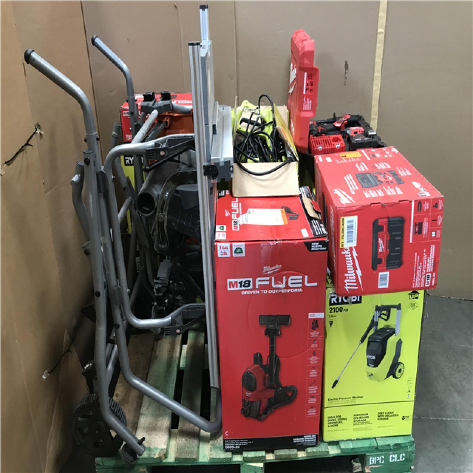 CALIFORNIA AS-IS TOOL PALLET