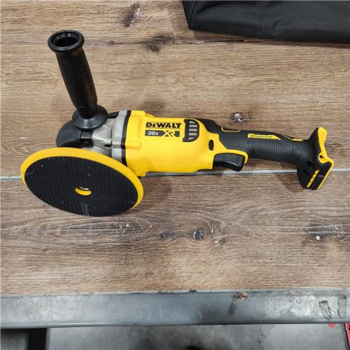AS-IS DEWALT 20-Volt MAX Lithium-Ion Cordless 7 in. Variable Speed Polisher Kit not included charge