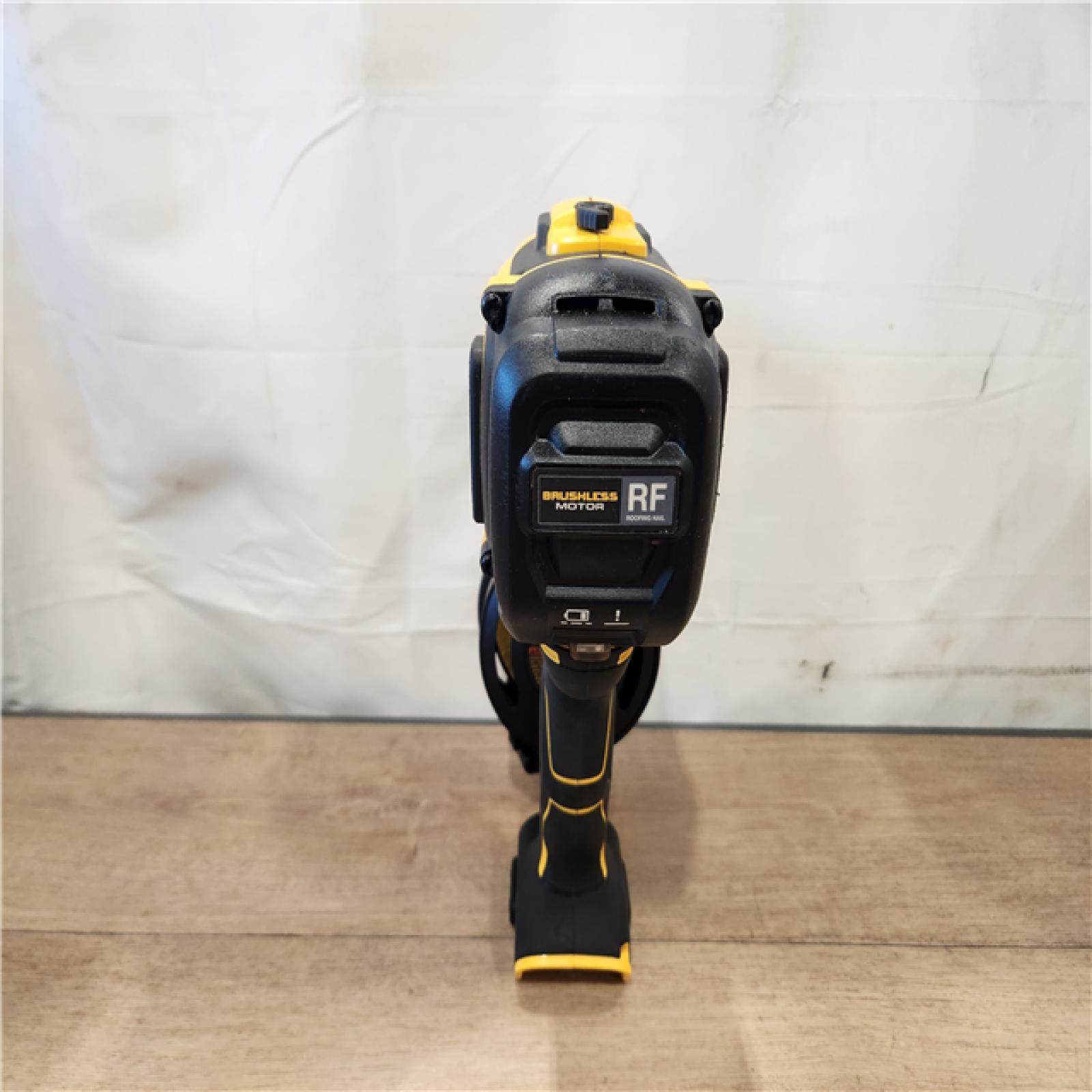 AS-IS- DEWALT 20V MAX 15-Degree Electric Cordless Roofing Nailer (Tool Only)