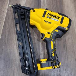 AS-IS DEWALT 20V MAX XR 15 Ga. Cordless 34 Deg Nailer 20 V