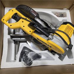 AS-IS DeWalt 15 Amp Corded 12 in. Compound Double Bevel Miter Saw