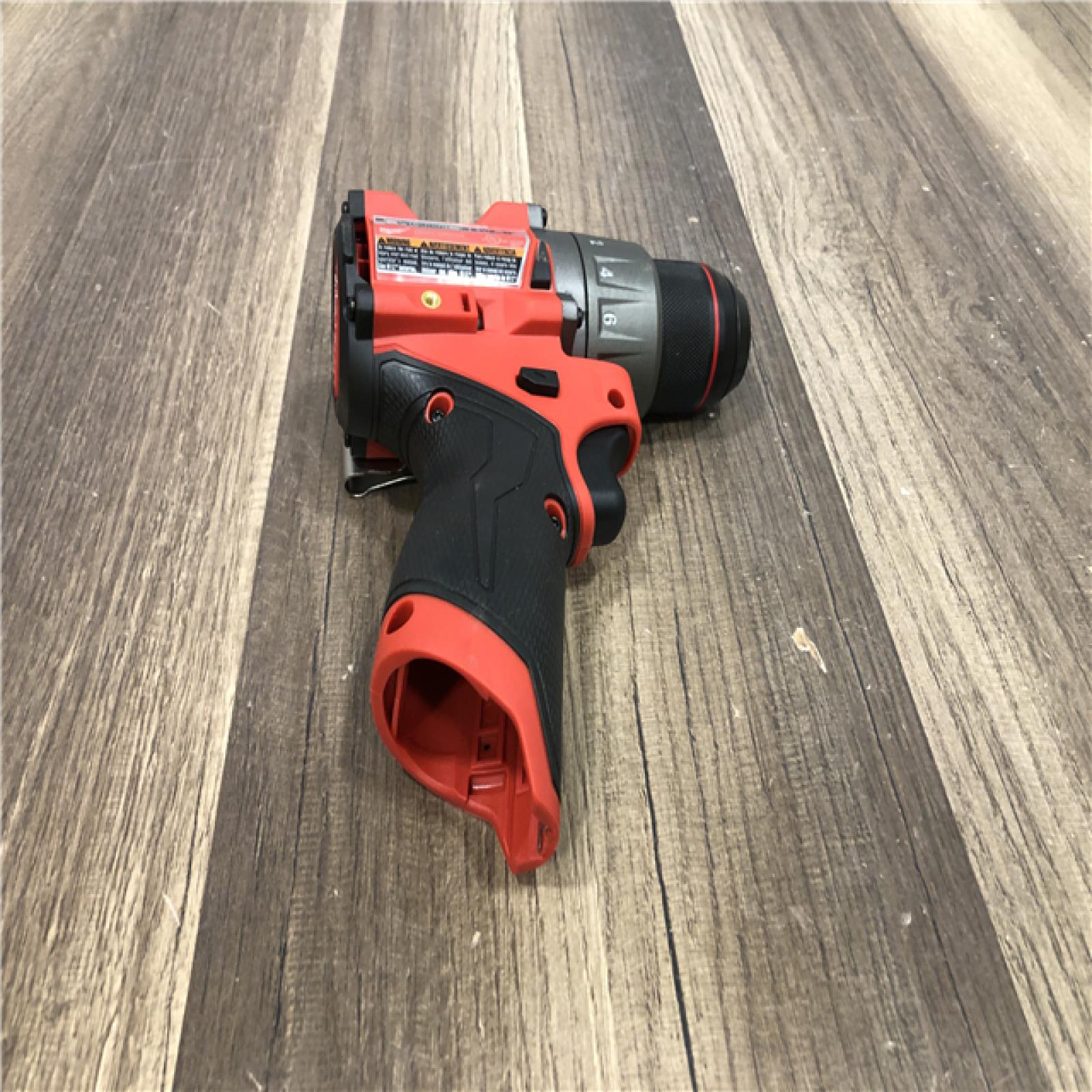 AS-IS  Milwaukee FUEL 12V Lithium-Ion Brushless Cordless 1/2 in. Drill Driver (Tool-Only)