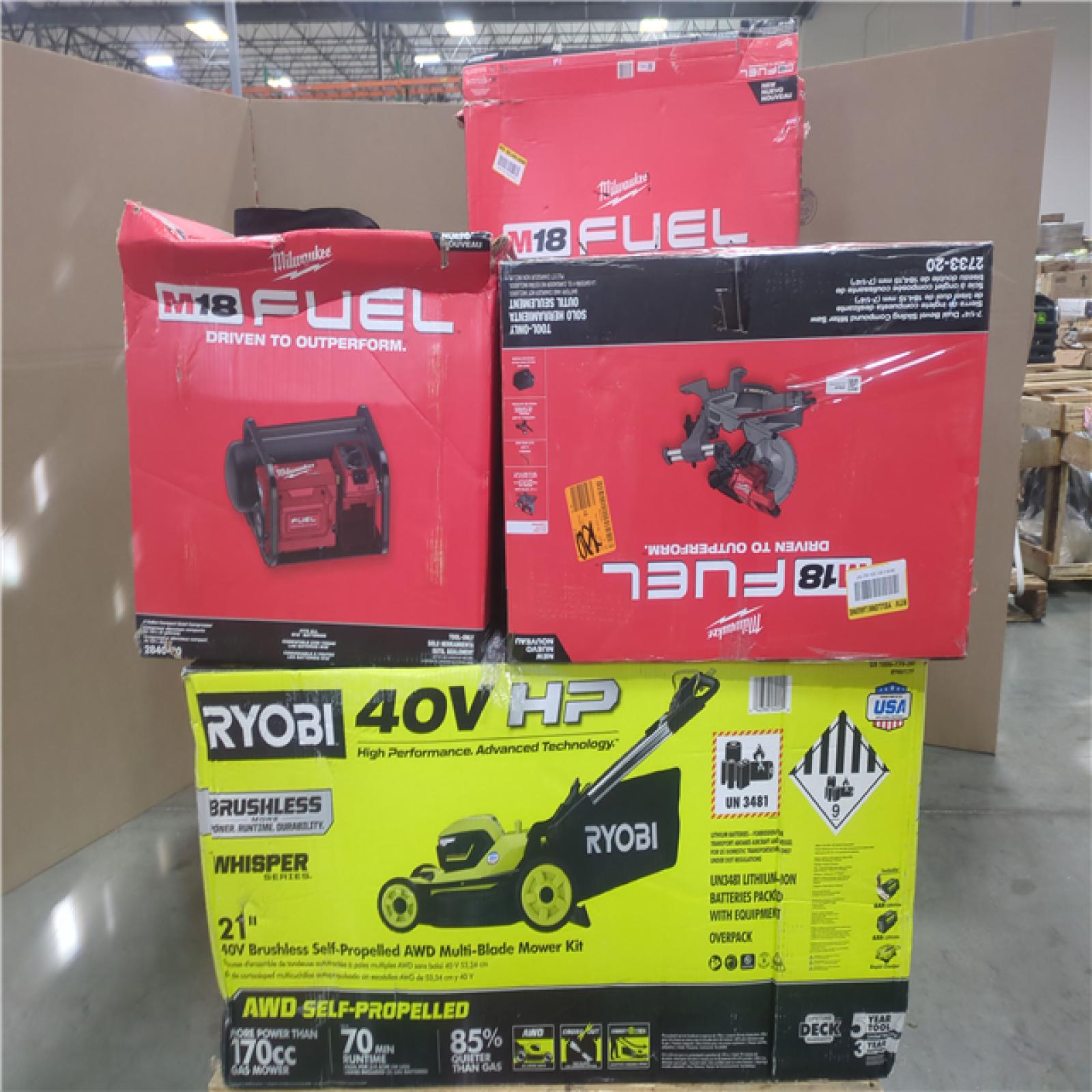 CALIFORNIA AS-IS TOOL PALLET