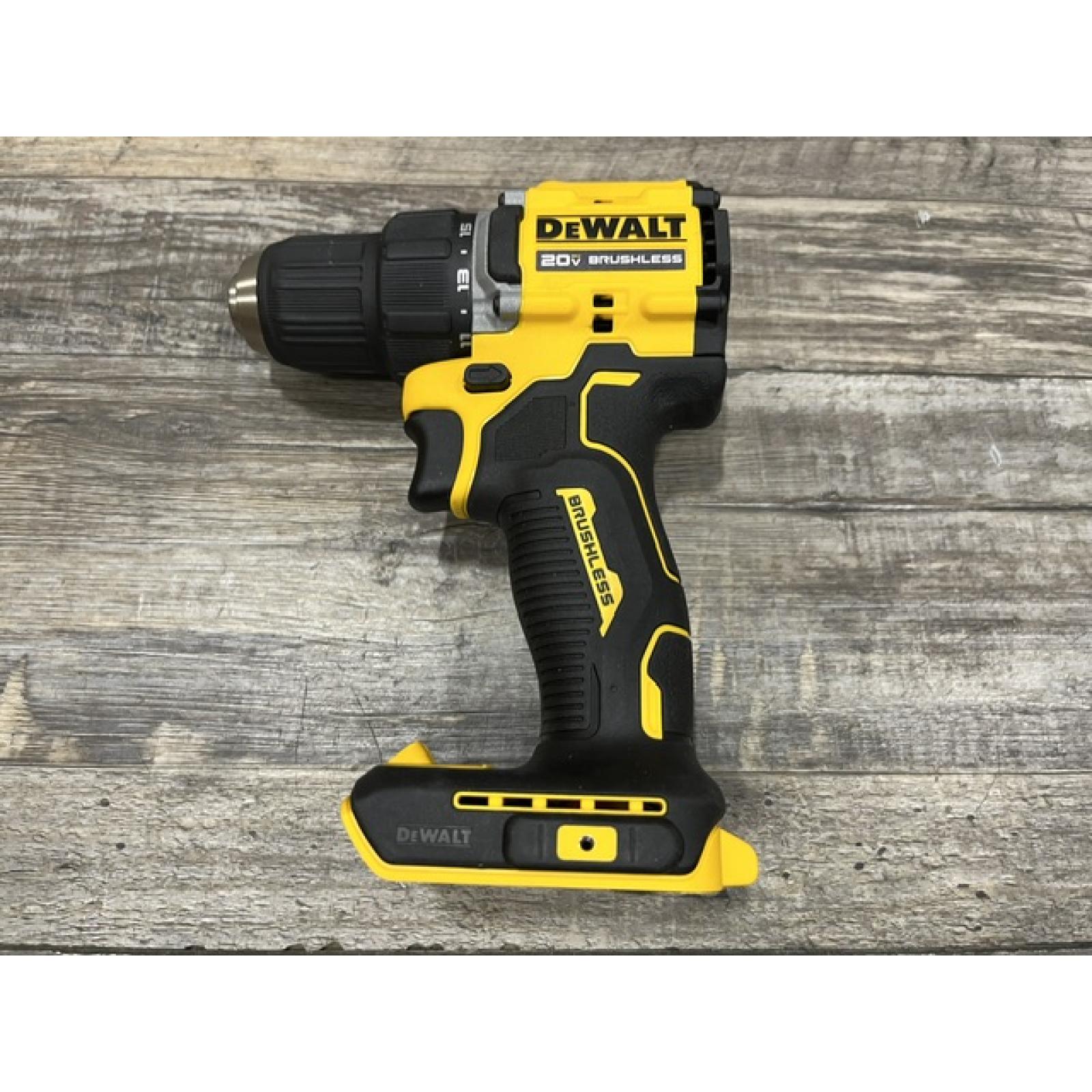 AS-IS DEWALT Atomic 20V Lithium-Ion Cordless Compact 1/2 in. Drill/Driver Kit