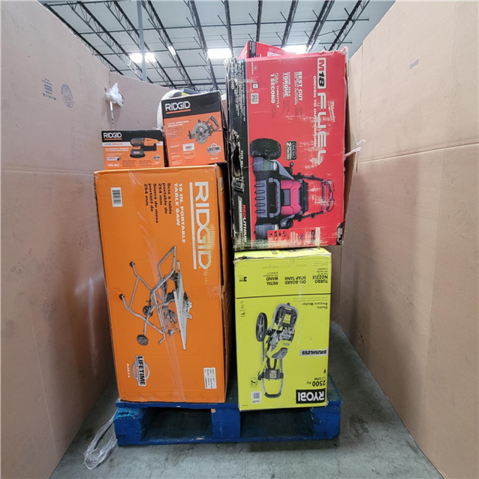 CALIFORNIA AS-IS TOOL PALLET