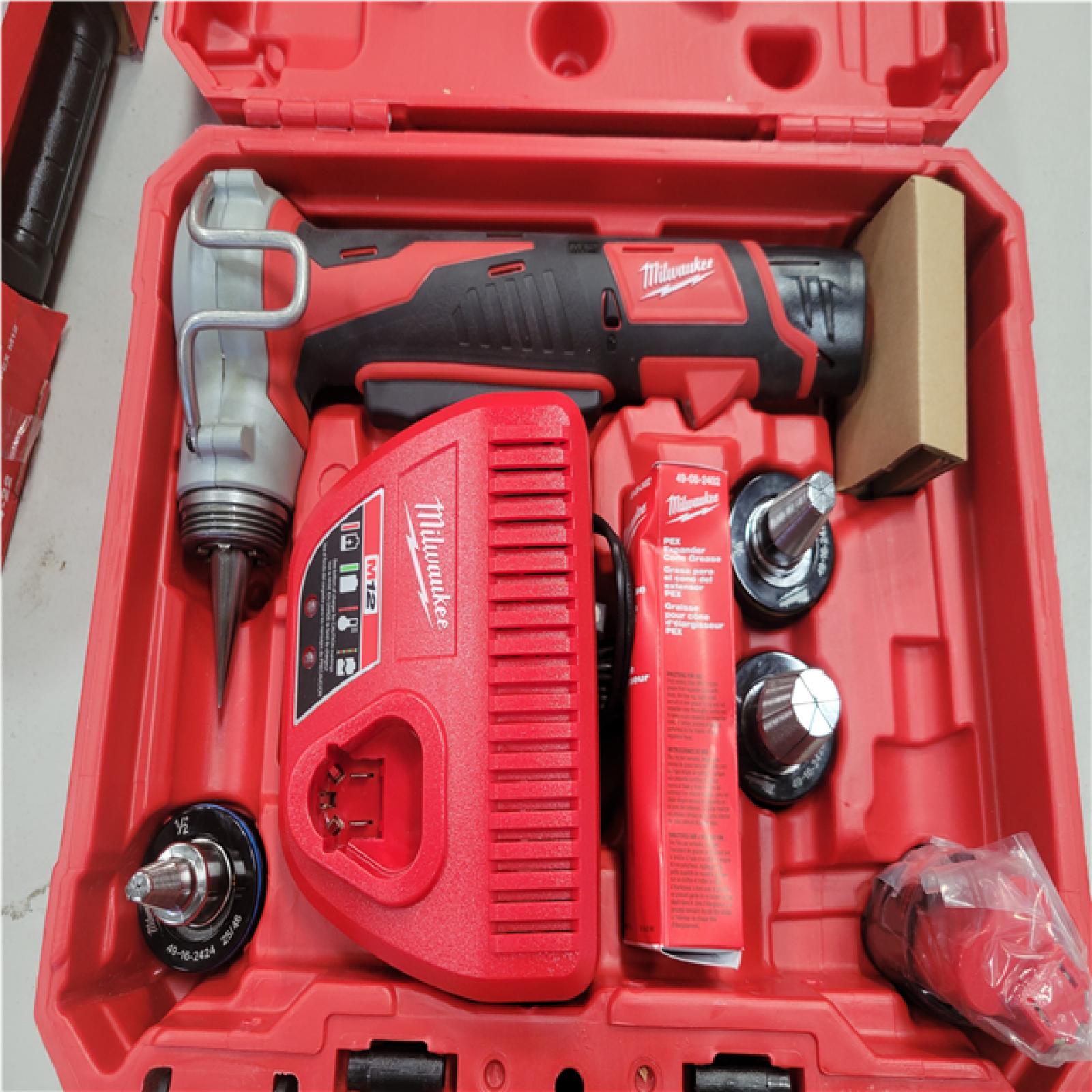 CALIFORNIA AS-IS MILWAUKEE M12 PEX EXPANDER KIT