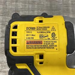 AS-IS DEWALT Atomic 20V Max Lithium-Ion Brushless Cordless Compact 1/4 in. Impact Driver Kit