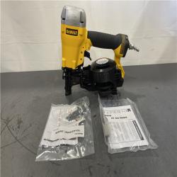 AS-IS - DeWalt 1-3/4 in. 15 Degree Pneumatic Coil Roofing Nailer
