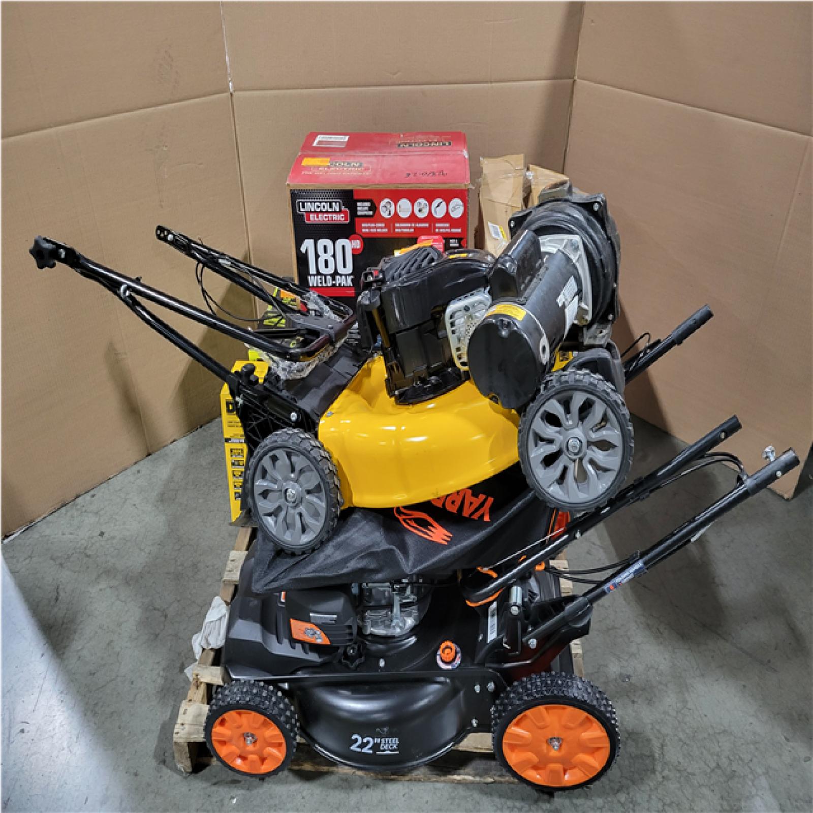 CALIFORNIA AS-IS OUTDOOR POWER EQUIPMENT