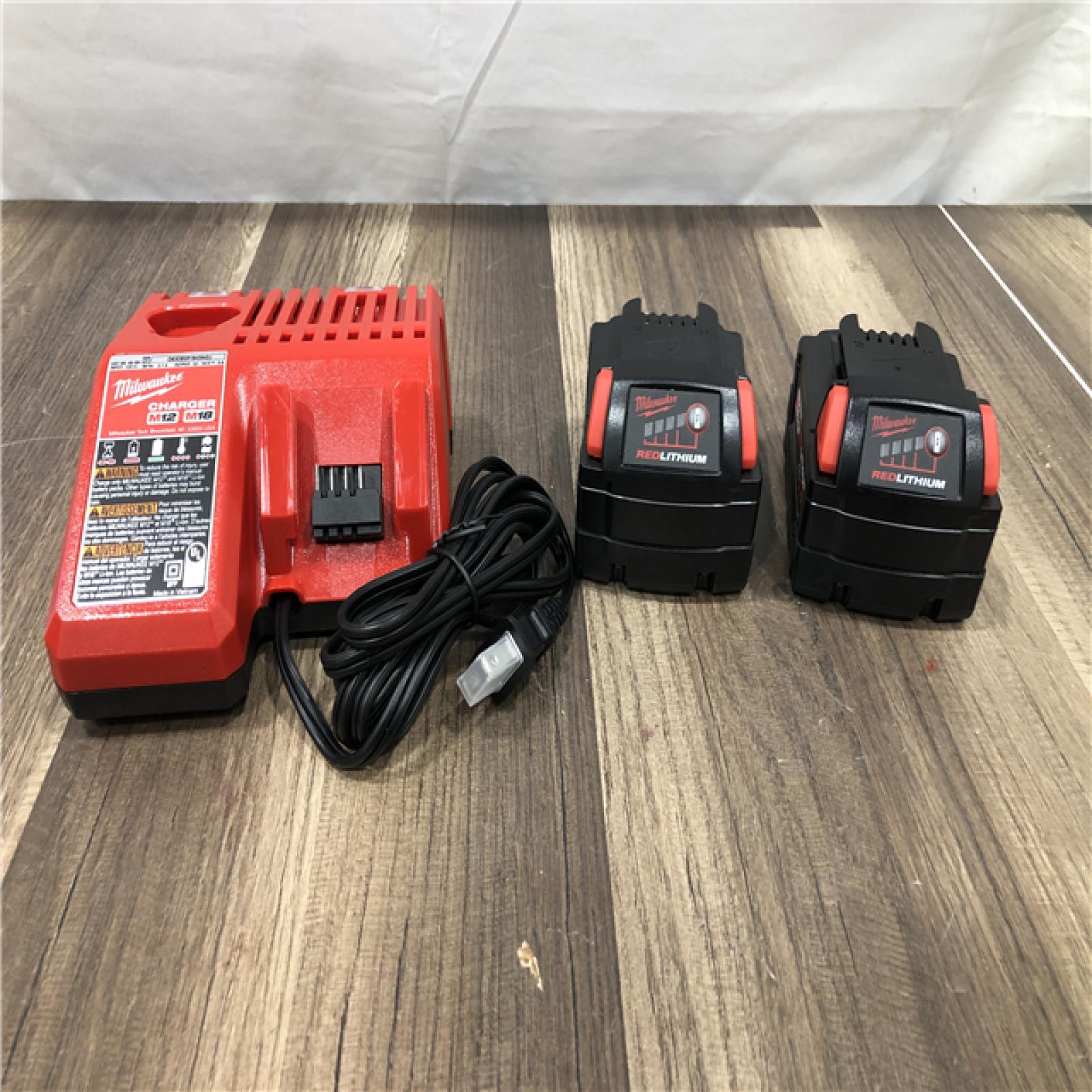 AS-IS Milwaukee M18 18-Volt Lithium-Ion XC Starter Kit