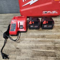 HOUSTON LOCATION - AS-IS MILWAUKEE FUEL 18V Lithium-Ion Brushless Cordless Hammer Drill and Impact Driver Combo Kit